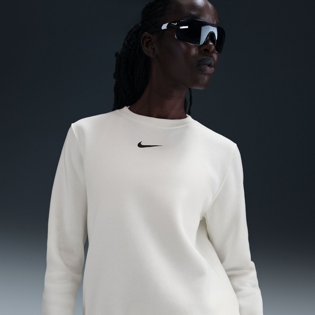Sweatshirt de Mulher Sportswear Phoenix Fleece Branco-4