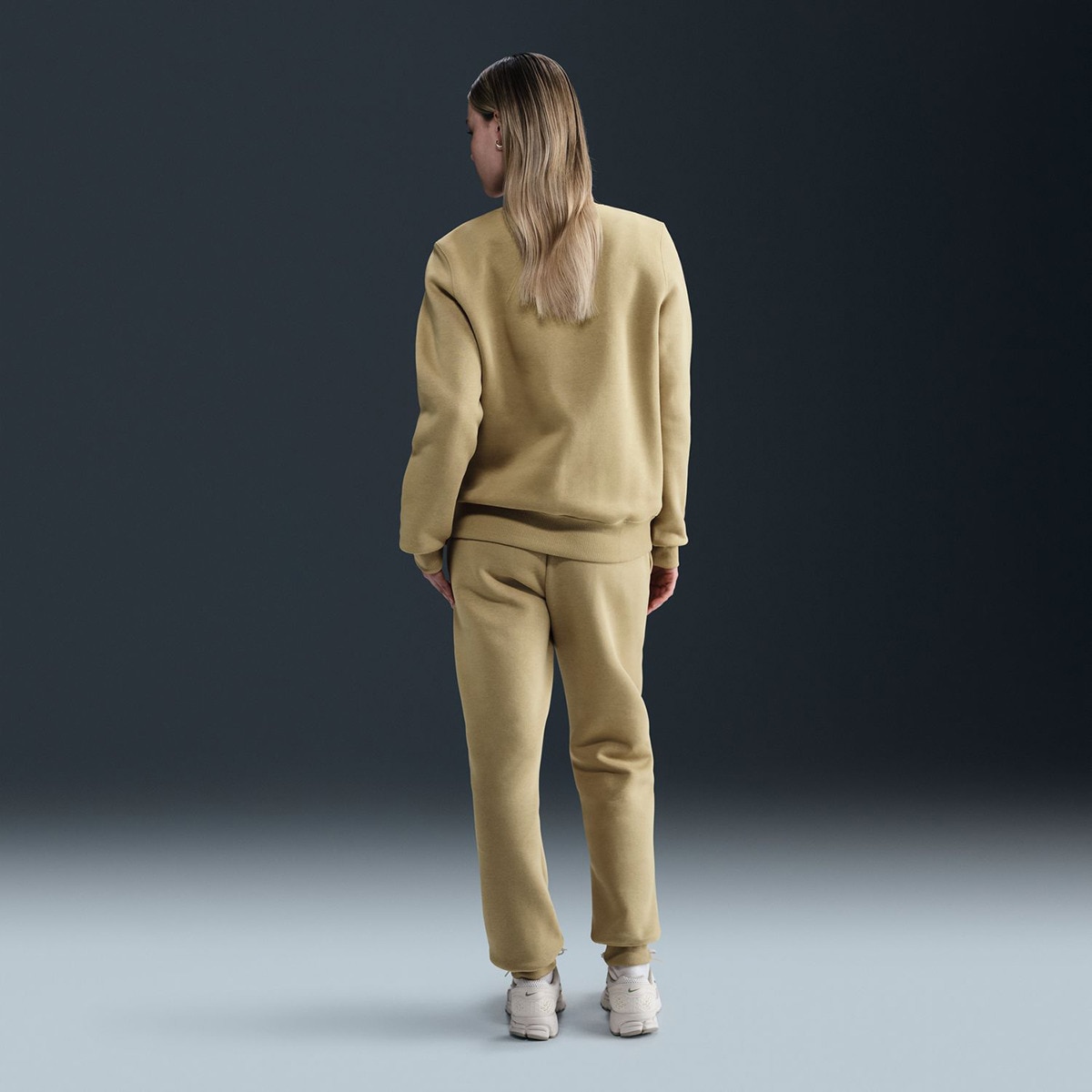 Sweatshirt de Mulher Sportswear Phoenix Fleece Bege-2