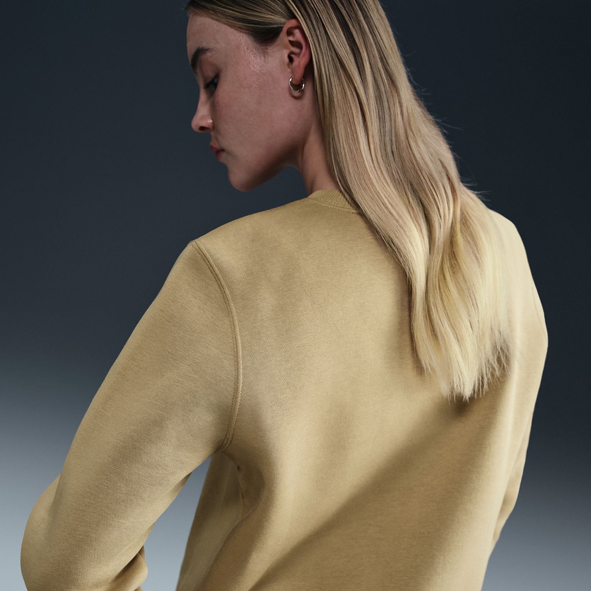 Sweatshirt de Mulher Sportswear Phoenix Fleece Bege-3
