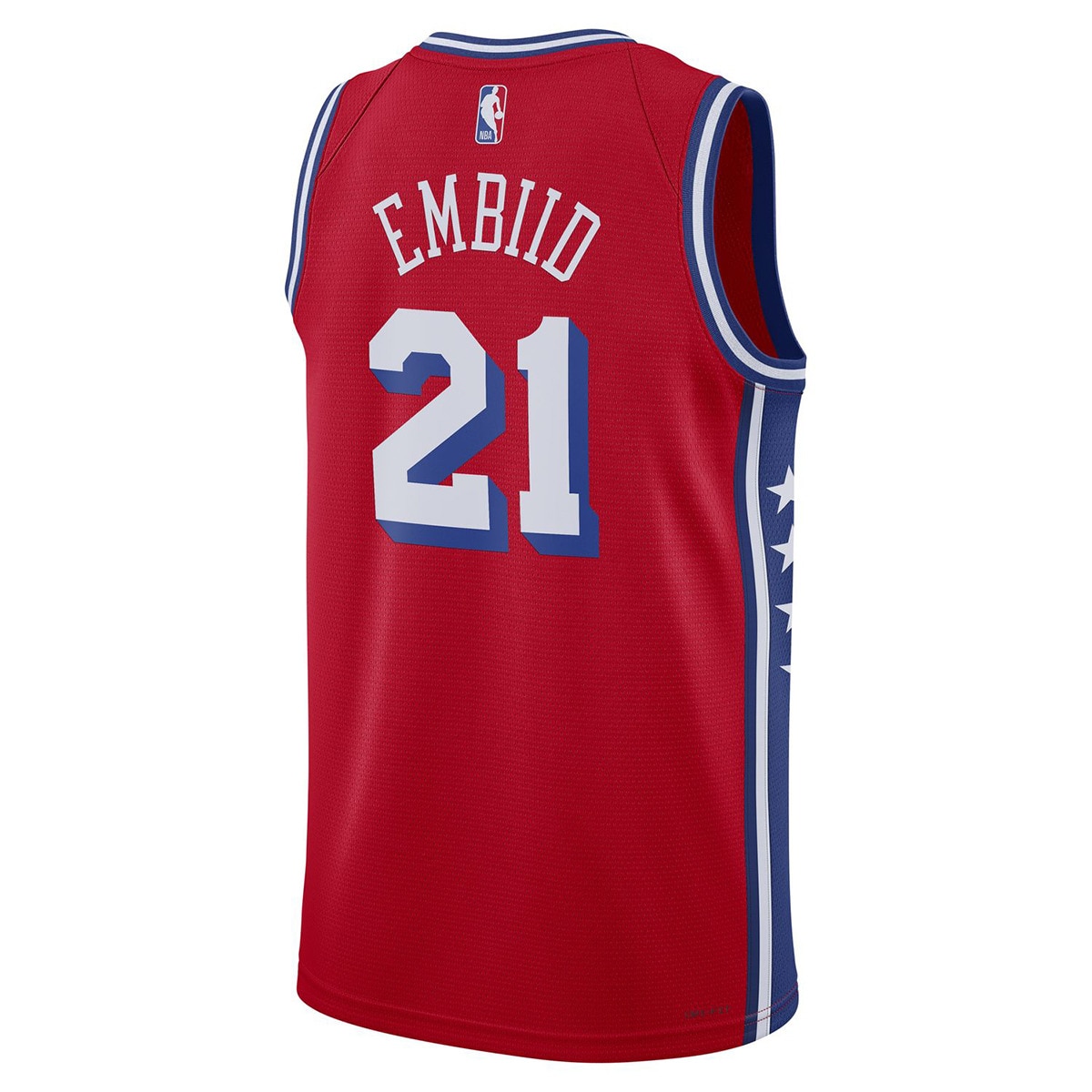 T-shirt de Homem Philadelphia 76ers Swingman Vermelho-2