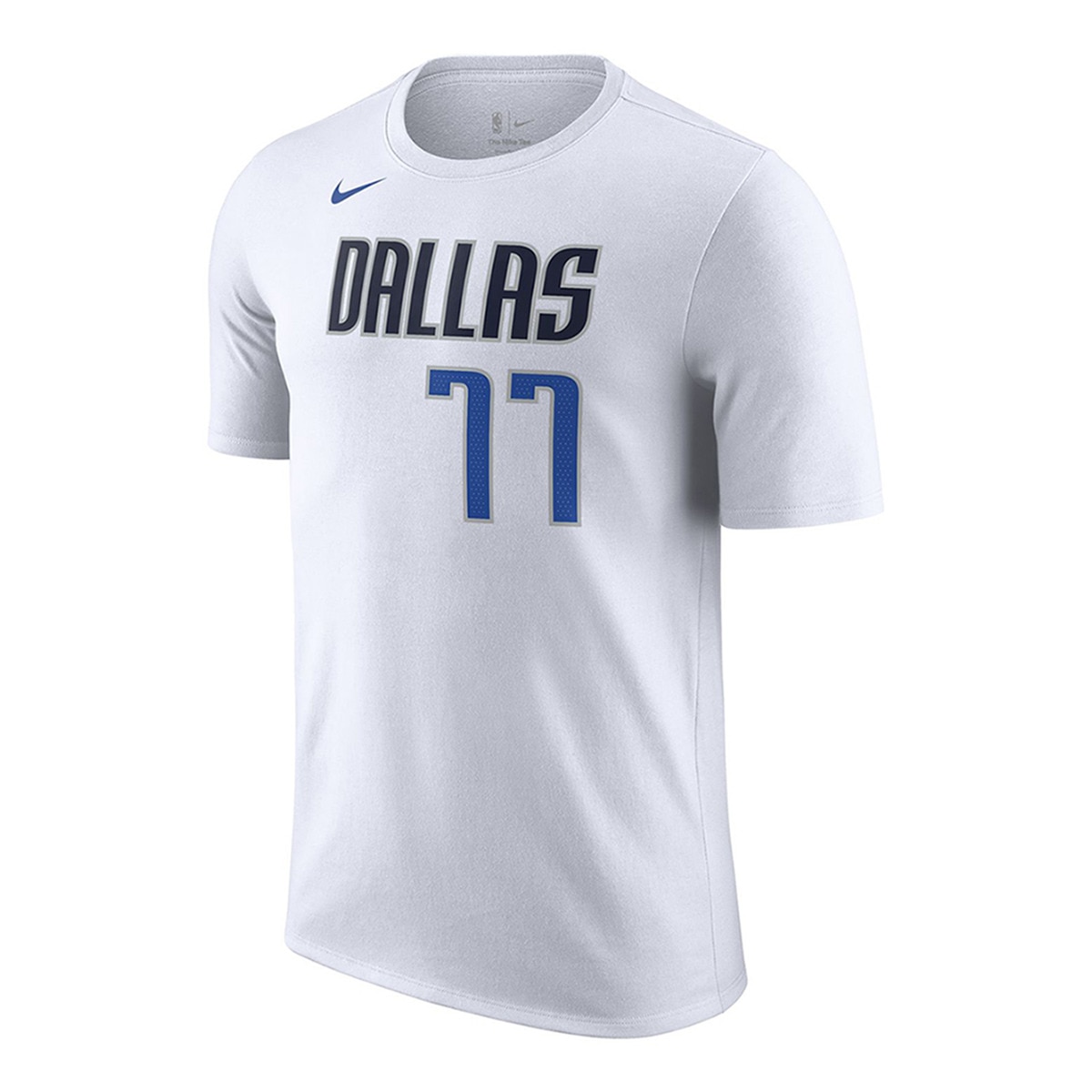 T-shirt de Homem Dallas Mavericks Branco-1