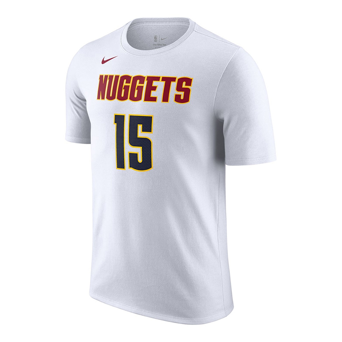 T-shirt de Homem Denver Nuggets Nikola Jokic Branco-1
