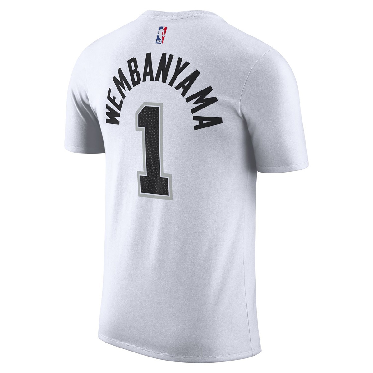 T-shirt de Homem San Antonio Spurs Victor Wembanyama Branco-2