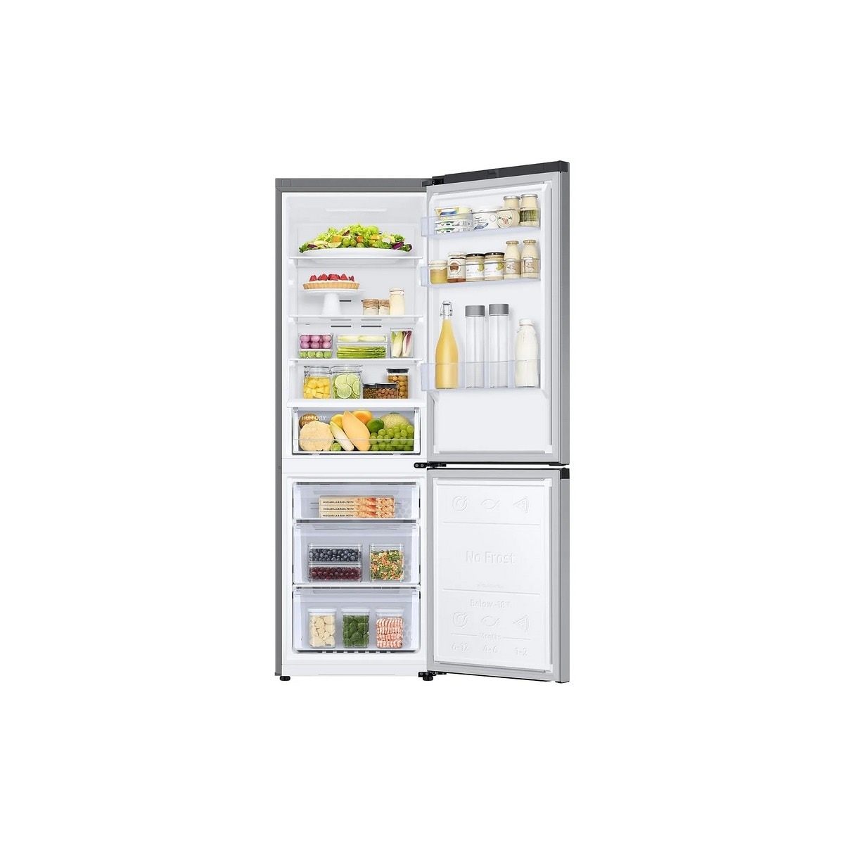 Frigorífico Combinado Samsung RB34C600DSA/EF No Frost, Modo Energia IA SmartThings e de 185,3 cm - Look Inox 4