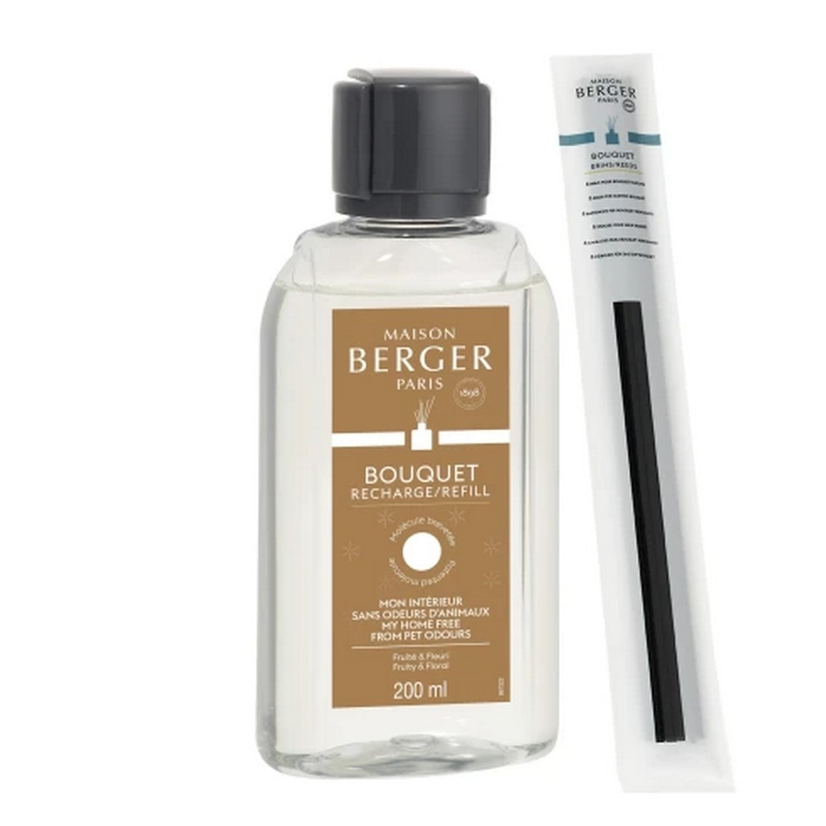 Recarga de Difusor de Varetas Eliminador de Odor de Animais - 200ml 1