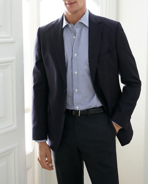 Imagen 0 de Chaqueta de vestir estructura de hombre regular fit