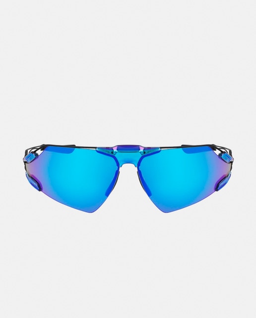 Imagen 0 de Gafa de sol de hombre envolvente metalica con lente espajada