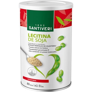 lecitina de soja granulada para el colesterol bote 400 g Trazabilidad - Santiveri