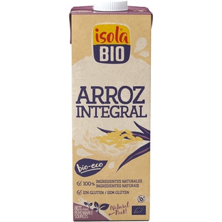 bebida de arroz integral ecológica y sin gluten envase 1 l - Isola Bio