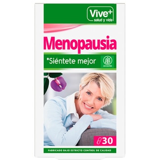 Menopausia vitaminas, hierro y magnesio. Siéntete mejor envase 30 cápsulas - Vive+