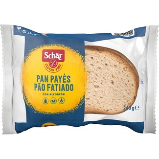 pan payés con trigo sarraceno sin gluten y sin lactosa envase 240 g - Schar