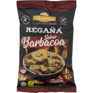 regaña sabor barbacoa sin gluten bolsa 80 g - Panceliac