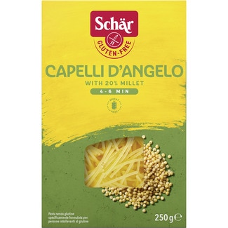 fideos cabello de ángel sin gluten envase 250 g - Schar
