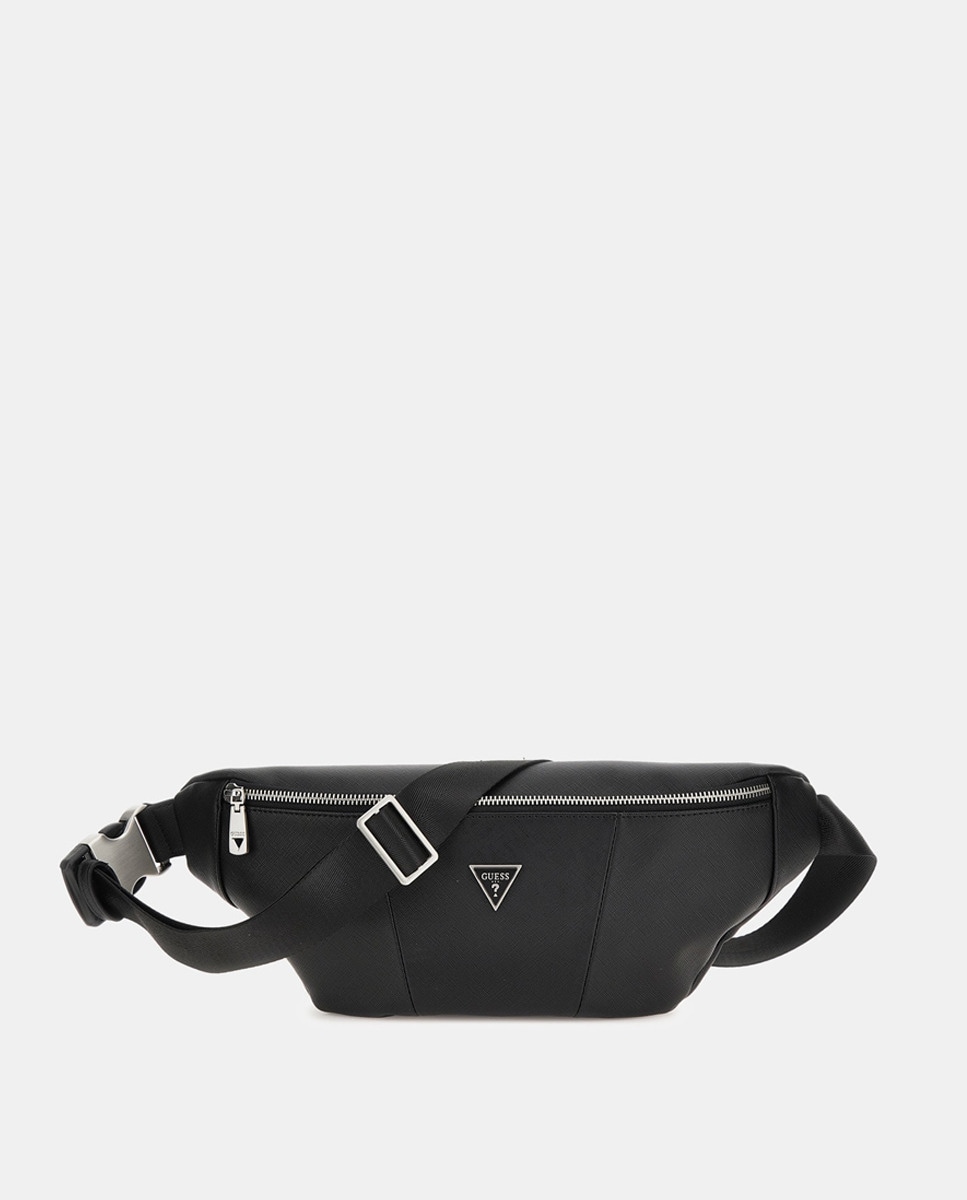 Bolsa de Cintura Certosa Preto-1