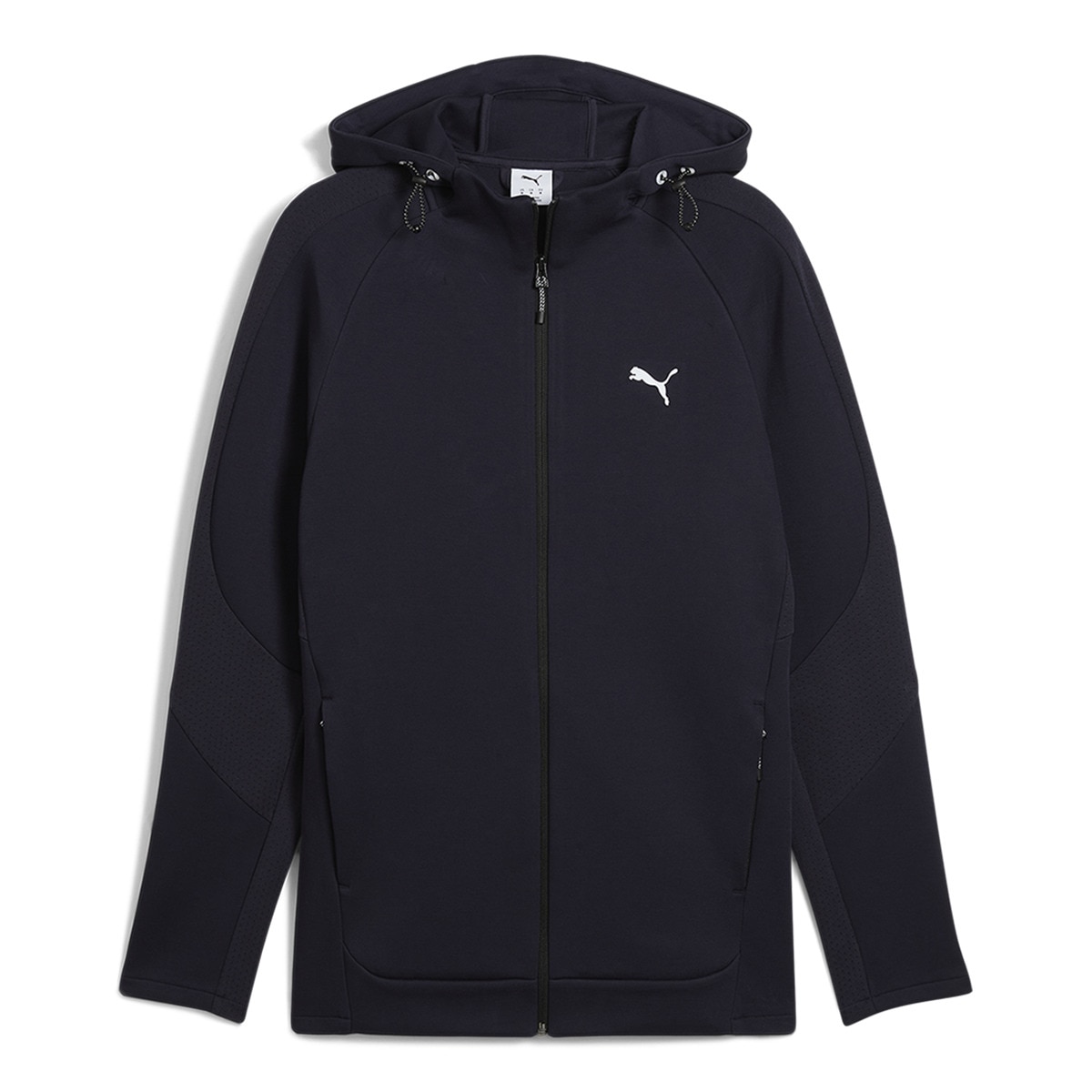 Sweatshirt de Homem Evostripe Full-Zip Hoodie DK Azul-6