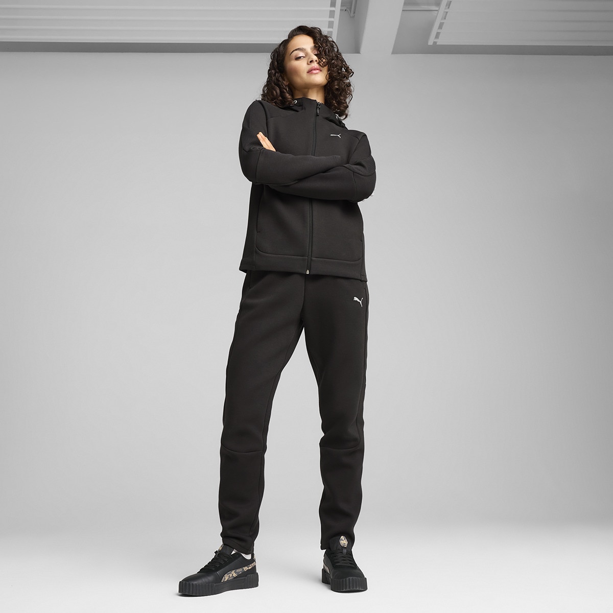 Calças de mulher Evostripe Puma Preto-5