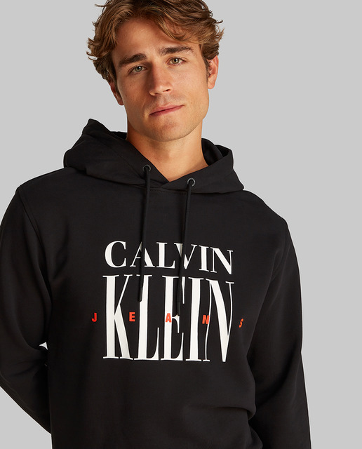 Imagen 0 de Sudadera de hombre con capucha y maxi estampado