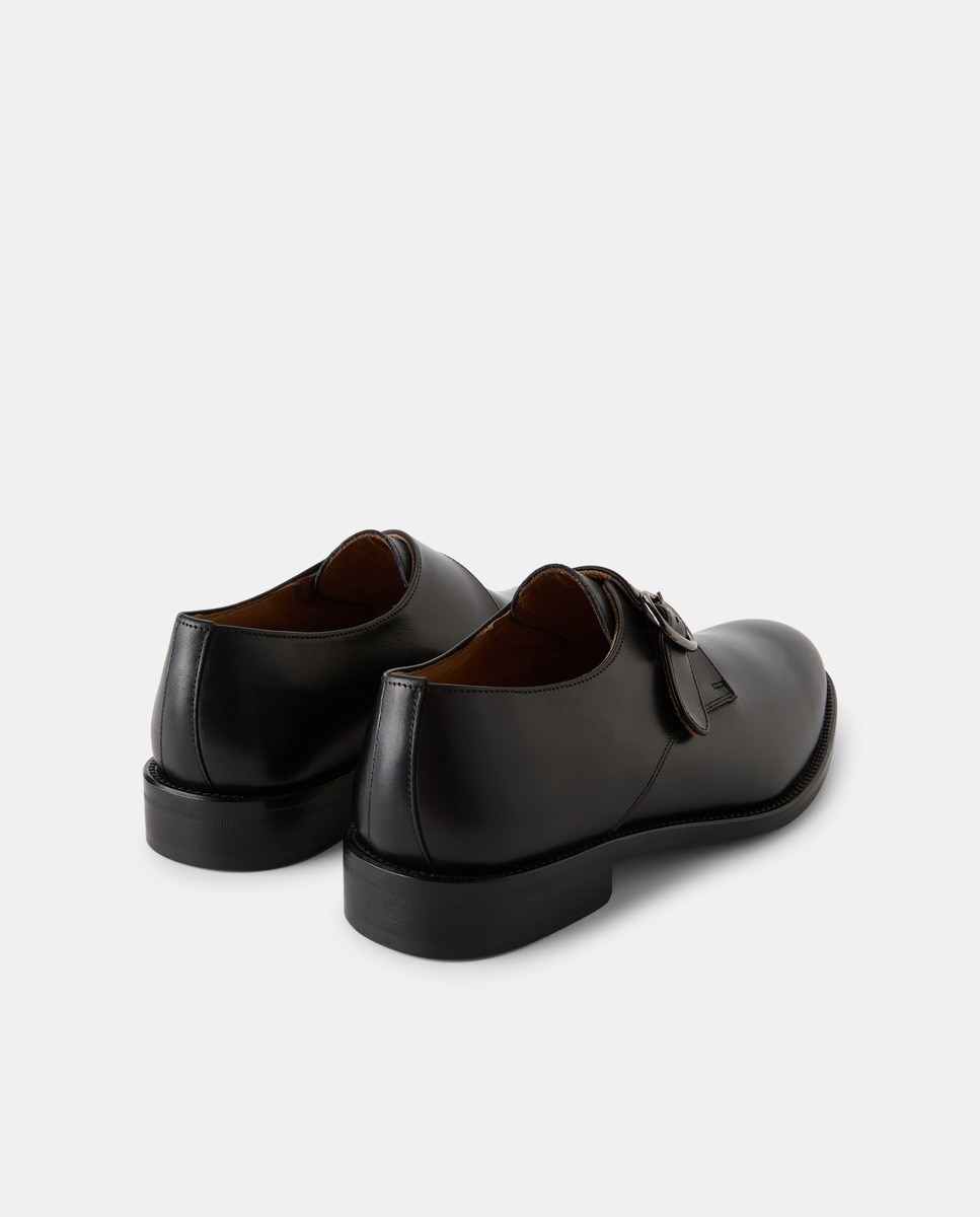 Sapatos com Fivela Preto-3