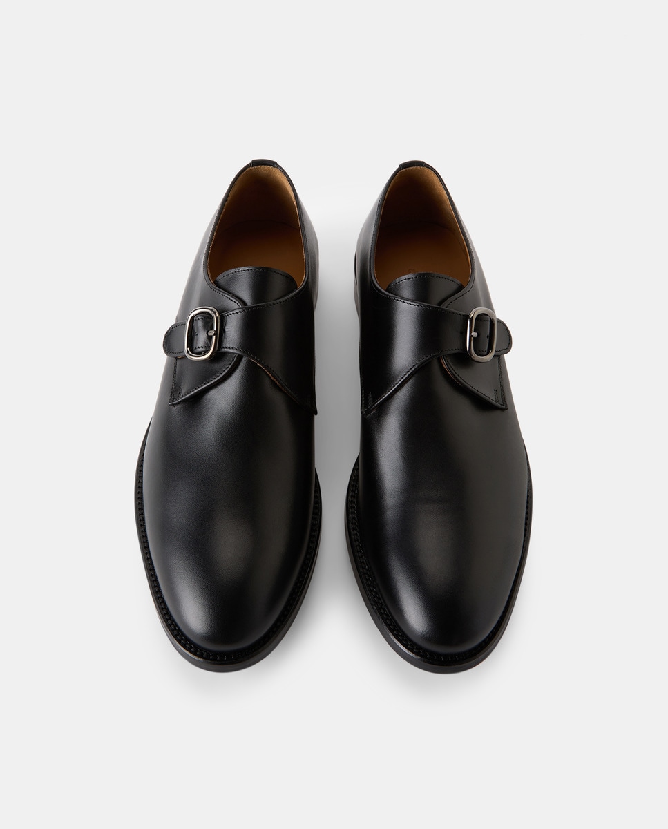 Sapatos com Fivela Preto-4