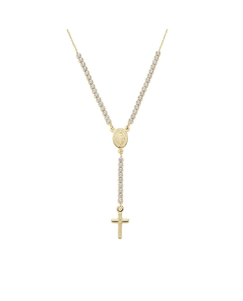 Colar Cross - Dourado 1
