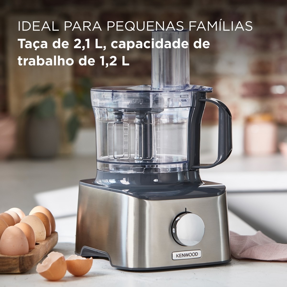 Processador de Alimentos Kenwood FDM301SS de 800 W - Aço Inox Aço inoxidável-4