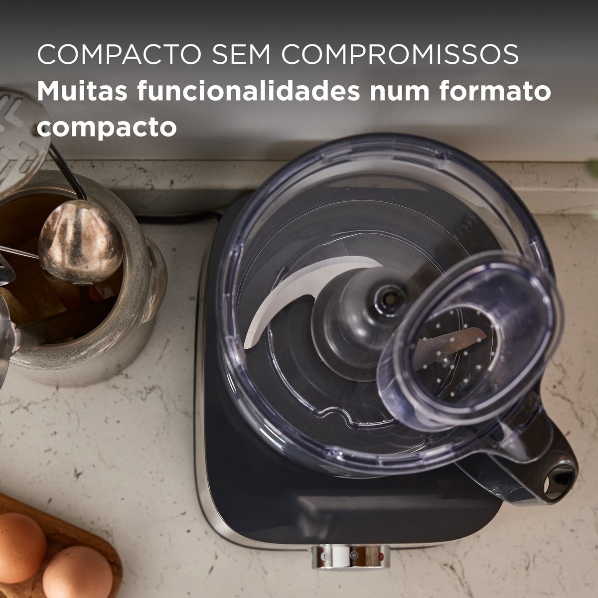 Processador de Alimentos Kenwood FDM301SS de 800 W - Aço Inox Aço inoxidável-2