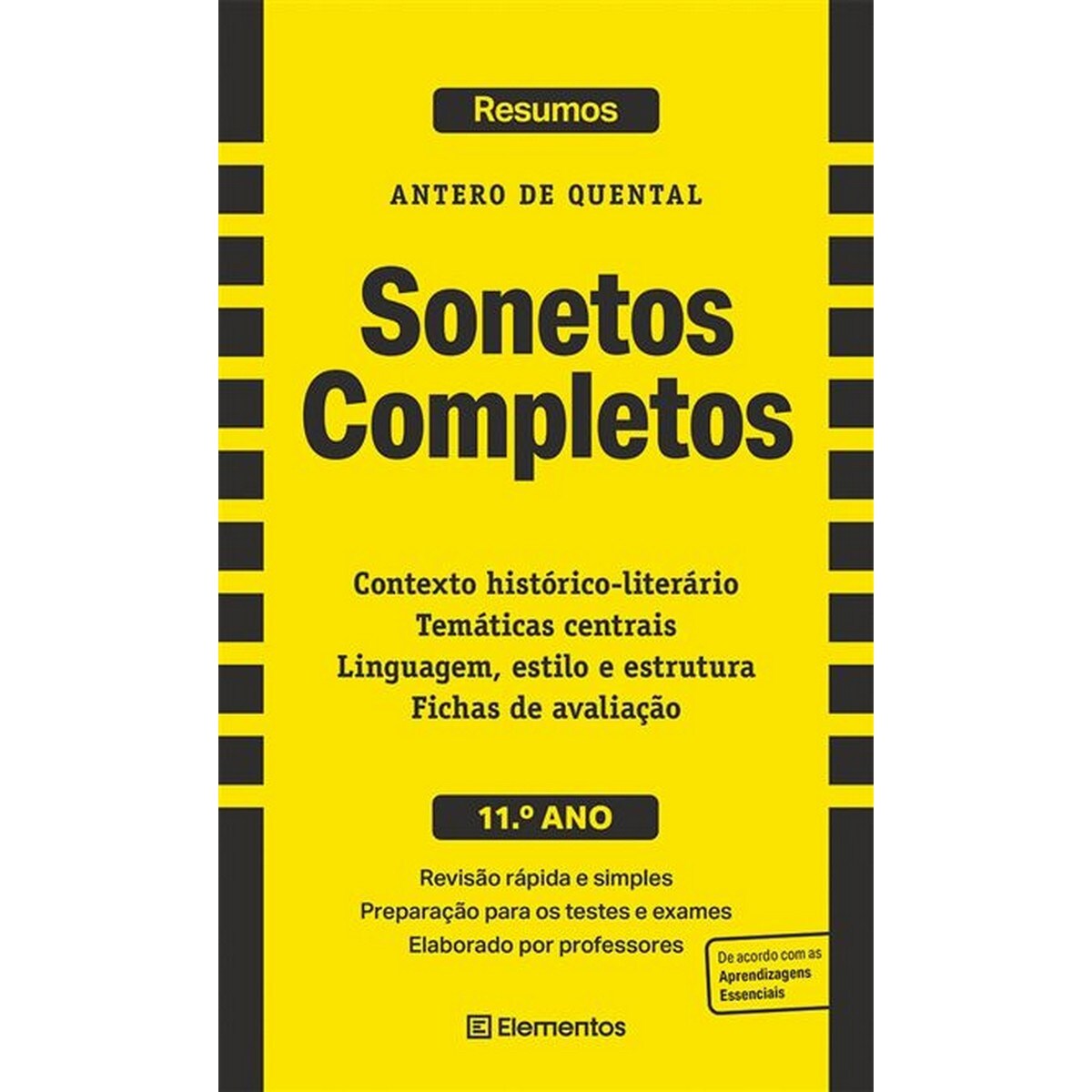 Resumos sonetos completos antero de quental 11 ano 1