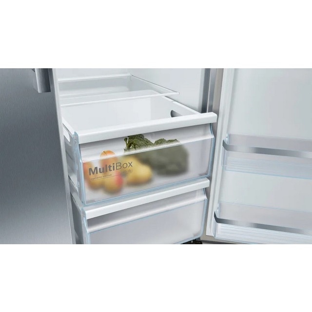 Frigorífico Americano Bosch Série 6 KAD93AIEP No Frost, Dispensador de Água e Gelo e de 178,7 cm - Inox Antidedadas Inox anti marcas-5