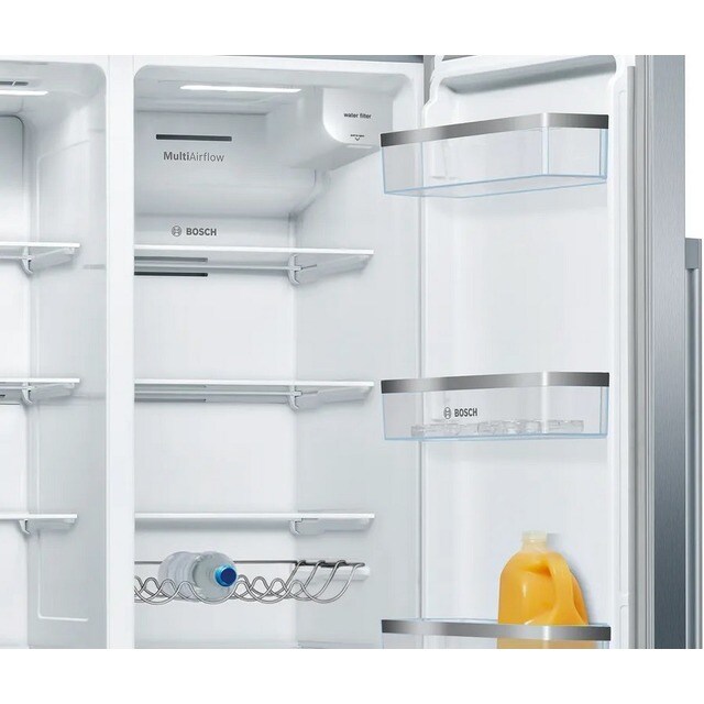 Frigorífico Americano Bosch Série 6 KAD93AIEP No Frost, Dispensador de Água e Gelo e de 178,7 cm - Inox Antidedadas Inox anti marcas-4