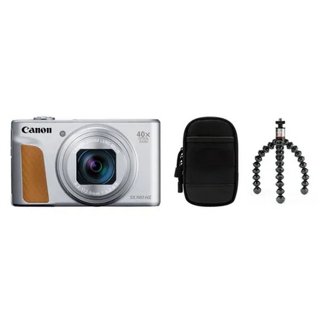 Imagem 0 de Câmara Comapcta Canon Powershot SX740 HS Lite Black Edition Travel Kit