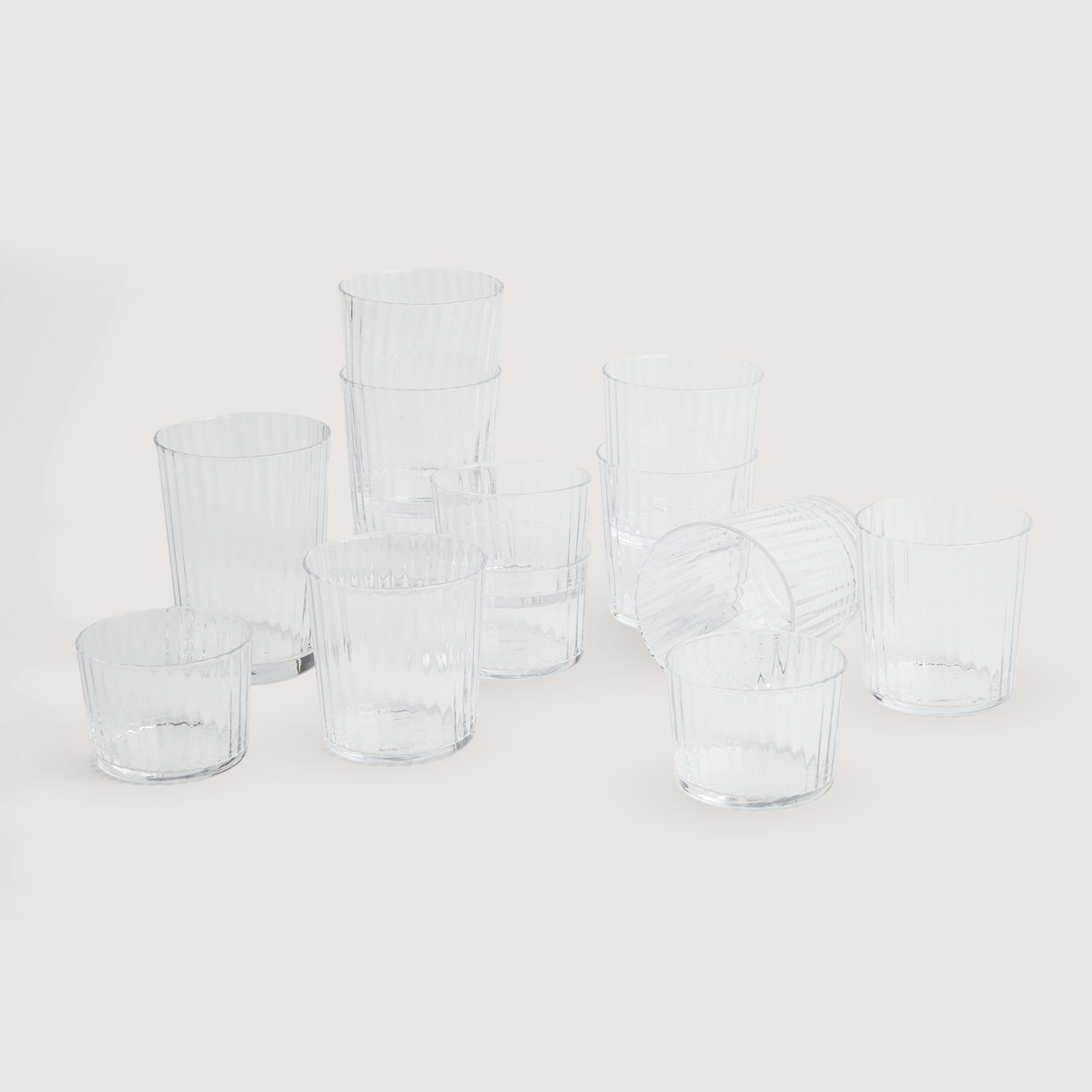 Juego de 4 vasos de refresco Lucca El Corte Inglés Transparente-4