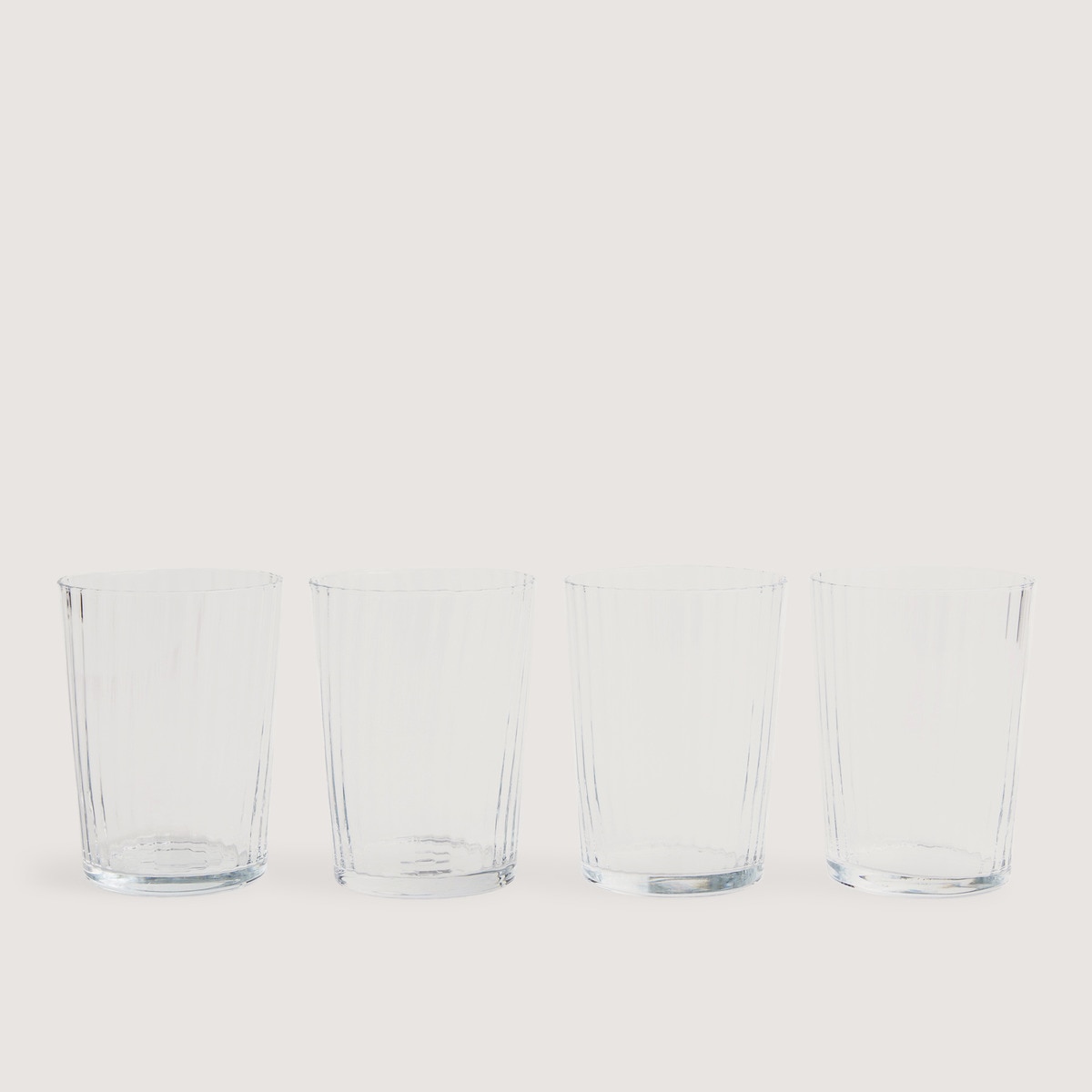 Juego de 4 vasos de refresco Lucca El Corte Inglés Transparente-1