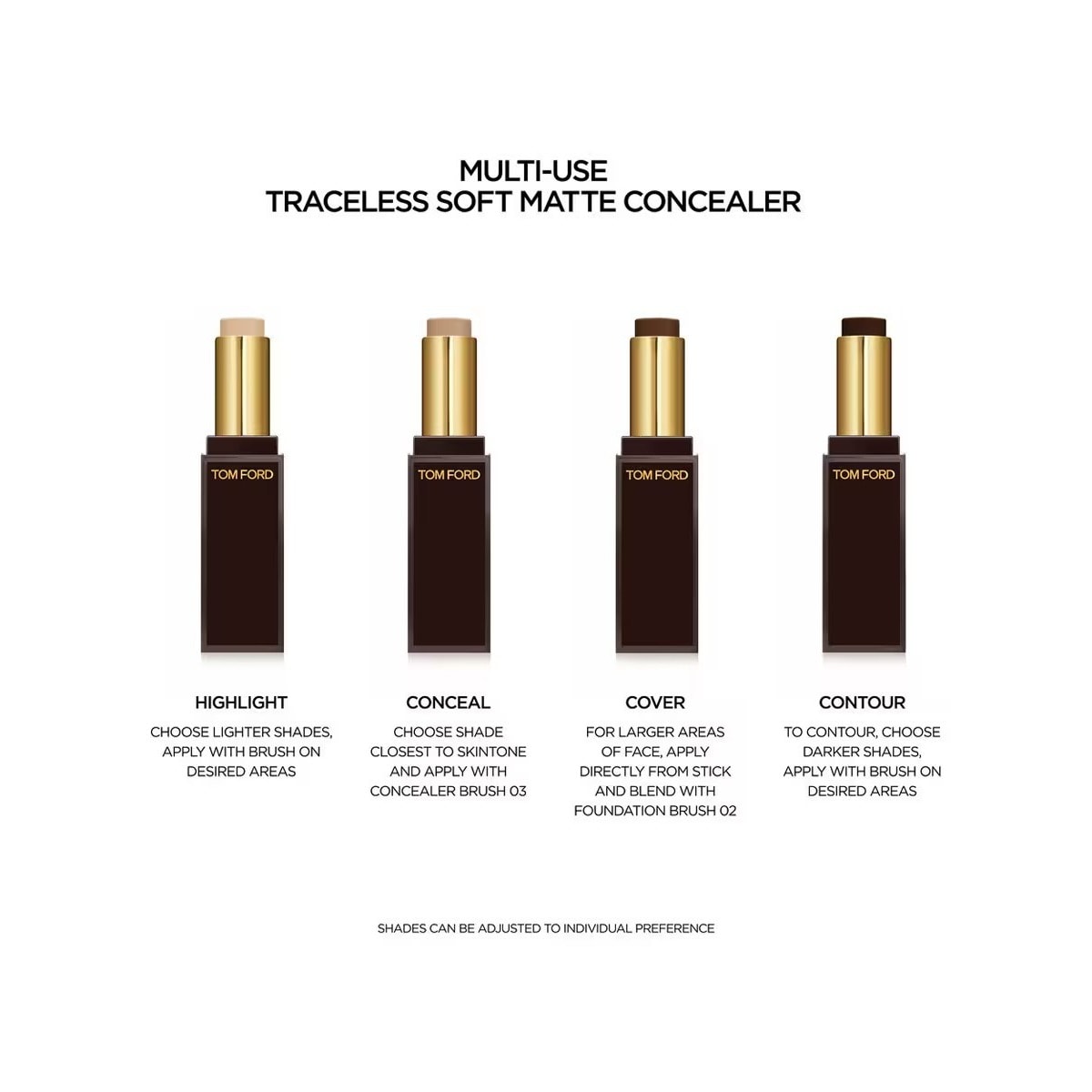 Corretor Traceless Soft Matte Concealer 3W1 Golden-6