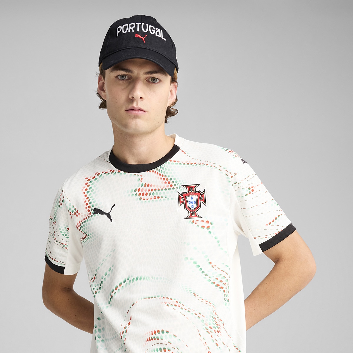 Boné de Portugal Fan Cup Preto-4