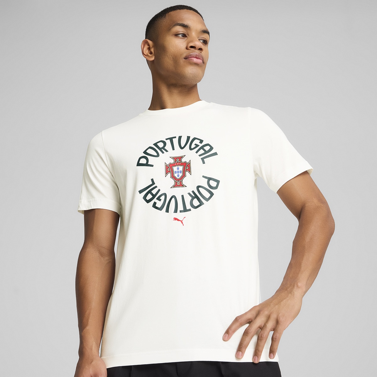 T-shirt de Homem Seleção de Portugal FPF ftbINRGY Branco-1