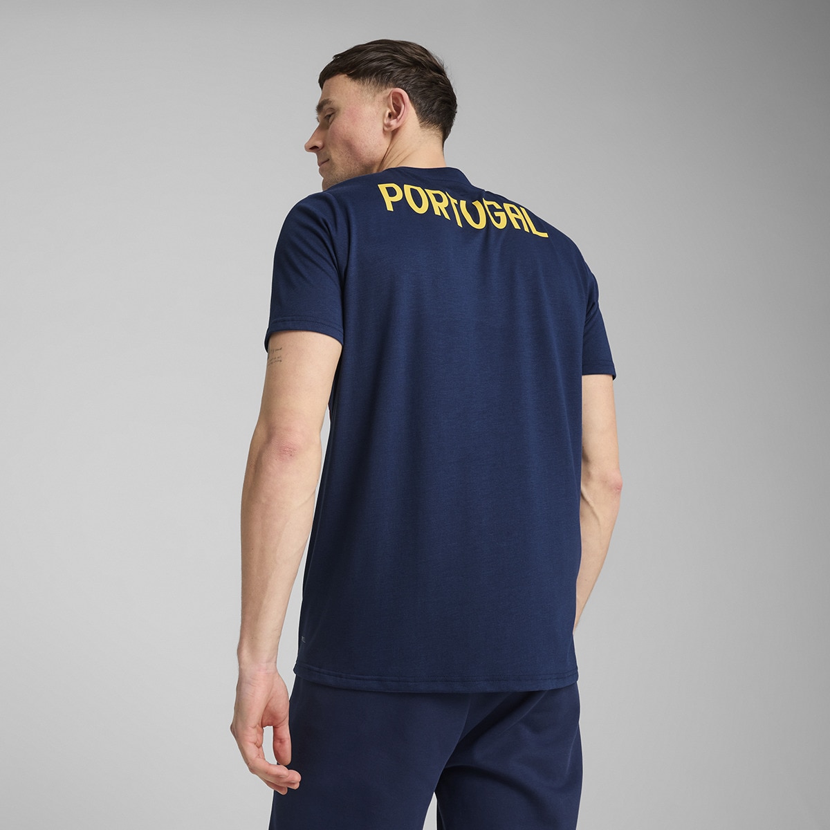 T-shirt de Homem Seleção de Portugal FPF Azul-2