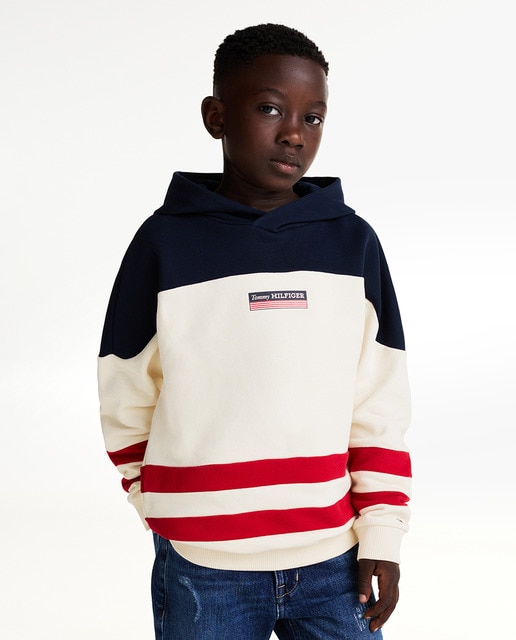 Imagen 0 de Sudadera de niño con capucha estampada