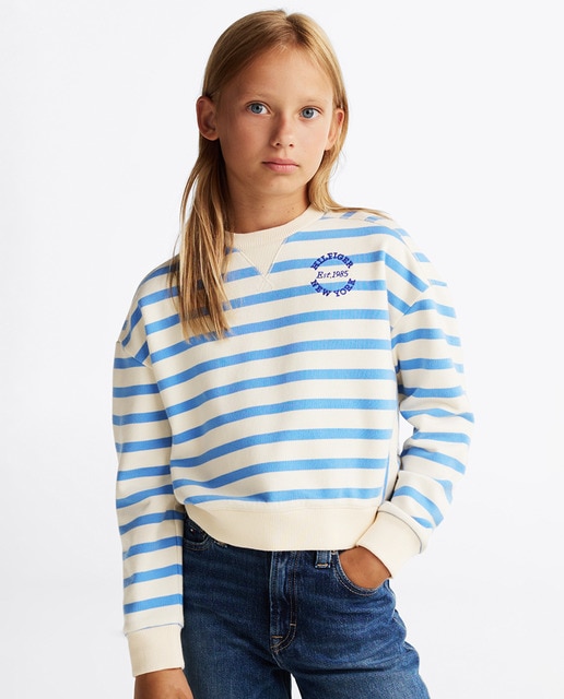 Imagem 0 de Sweatshirt Estampada com Decote Redondo