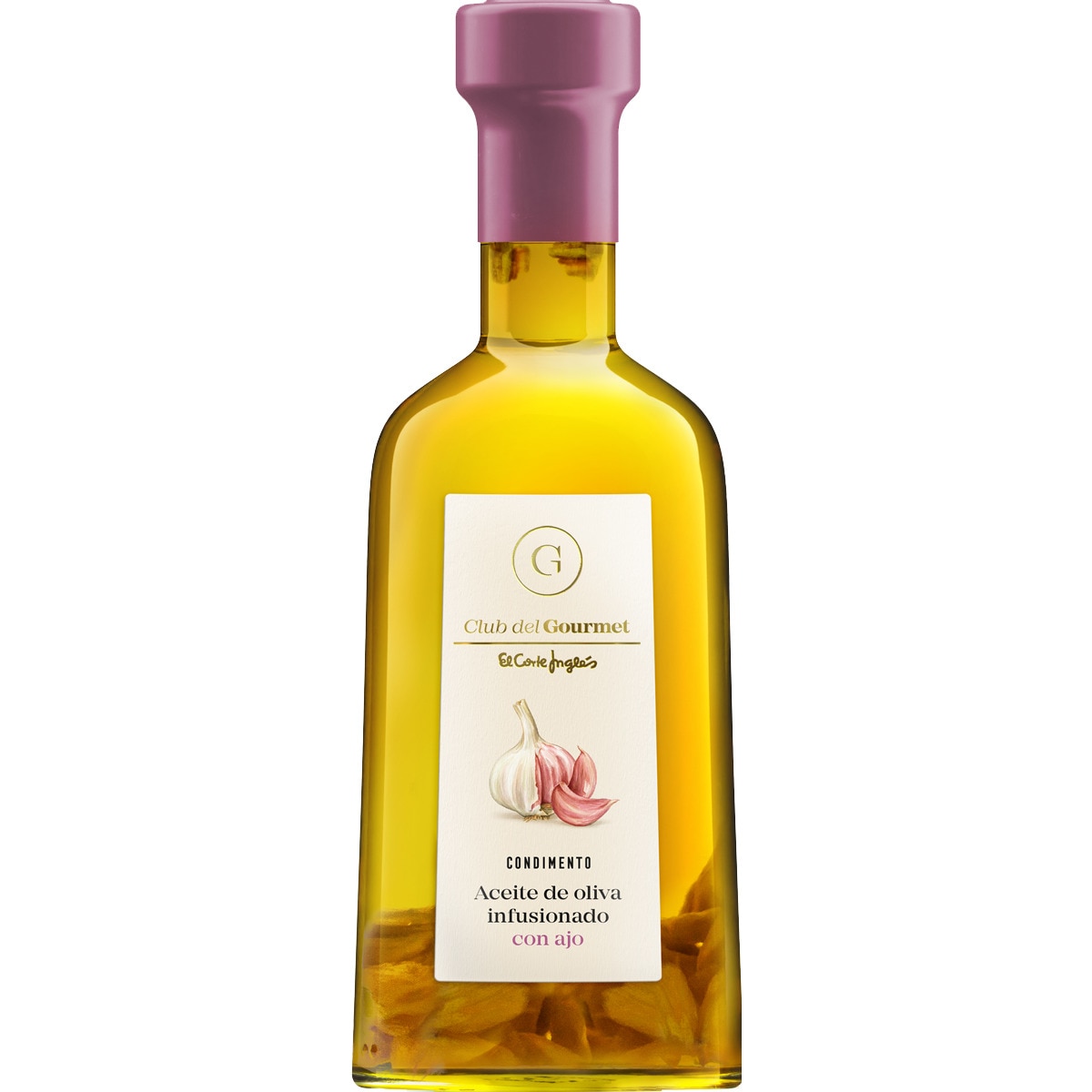 Azeite Virgem Extra com Infusão de Alho garrafa 250 ml
