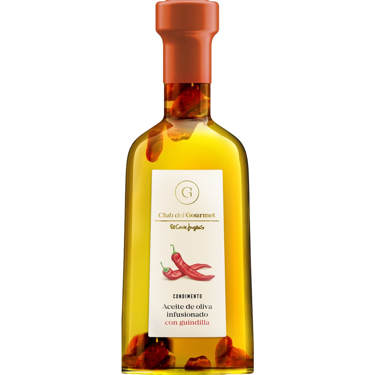 Azeite Virgem Extra com Infusão de Pimenta garrafa 250 ml