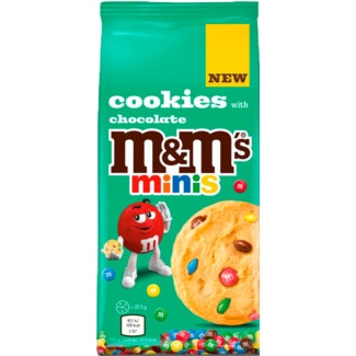 Bolachas de Chocolate com Pepitas embalagem 180 g - M&m's