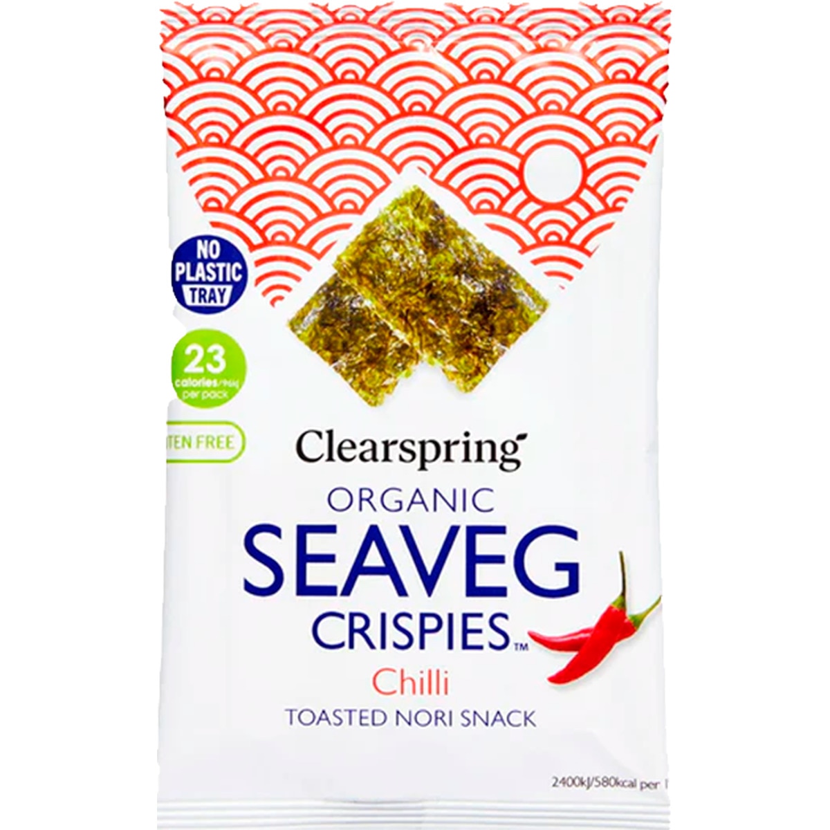 Alga Nori Bio Tostada Chili unidade 4 g