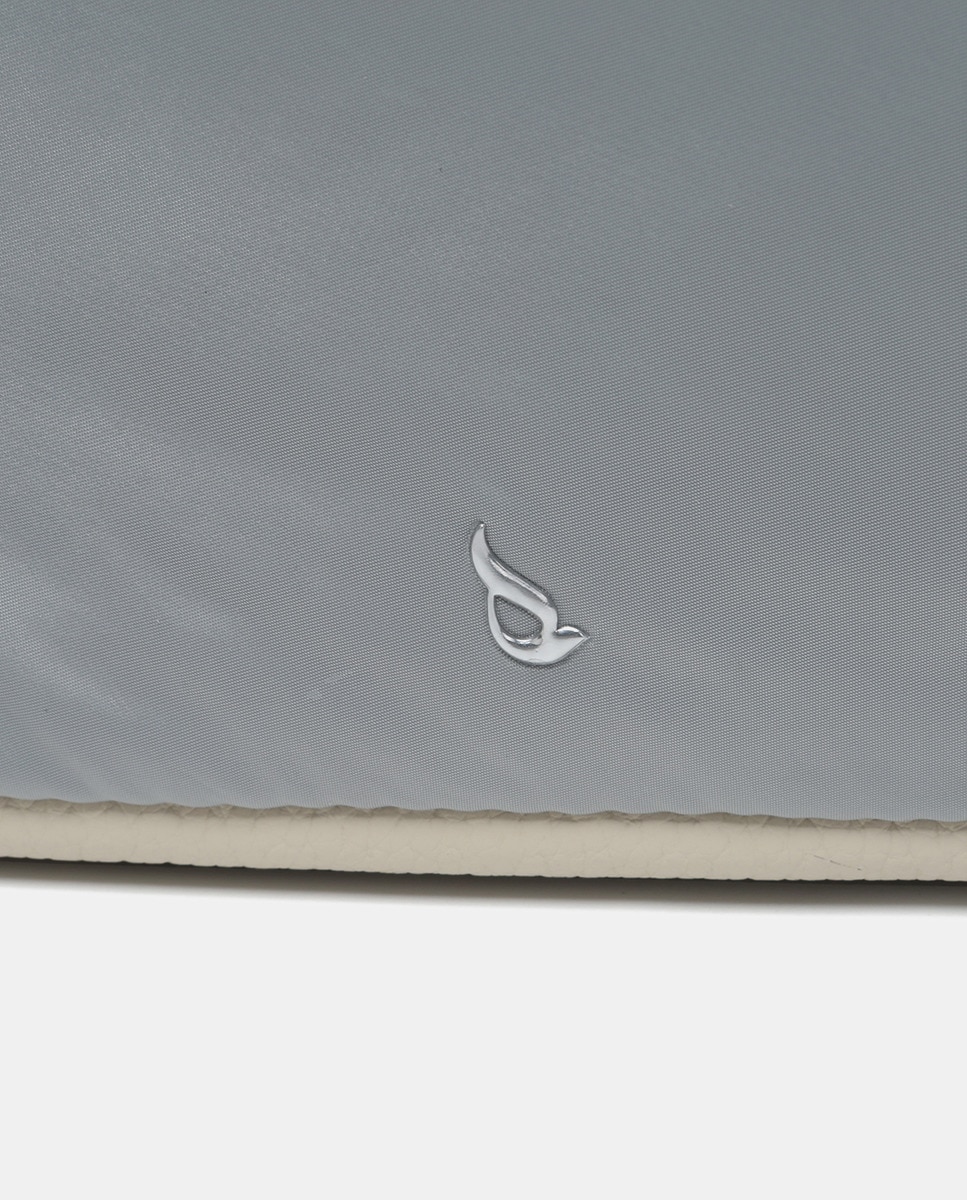 Mala-Mochila Oceans Diary em Materiais Reciclados Cinzento-7