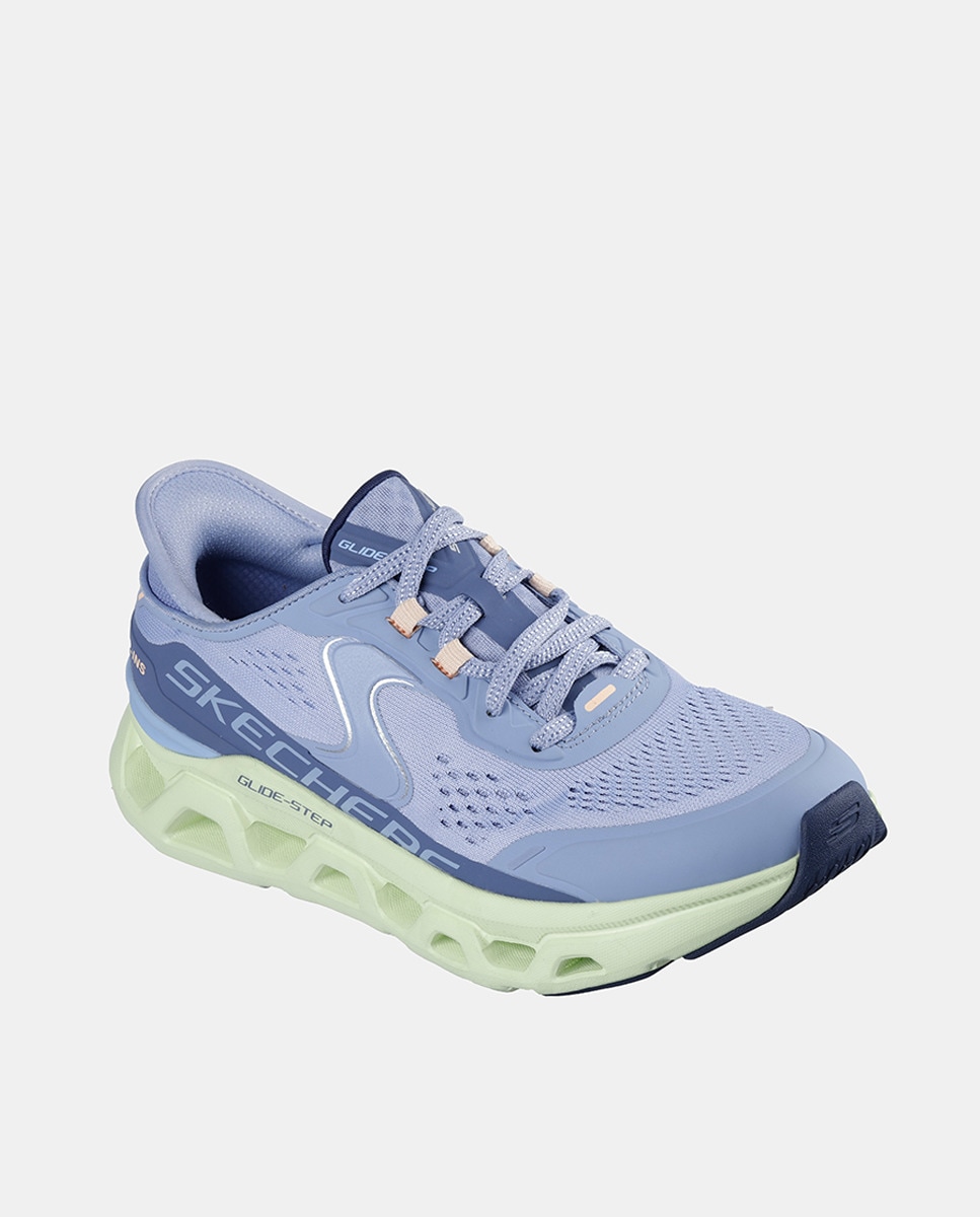 Sapatilhas Go Walk Slip Ins Roxo-1