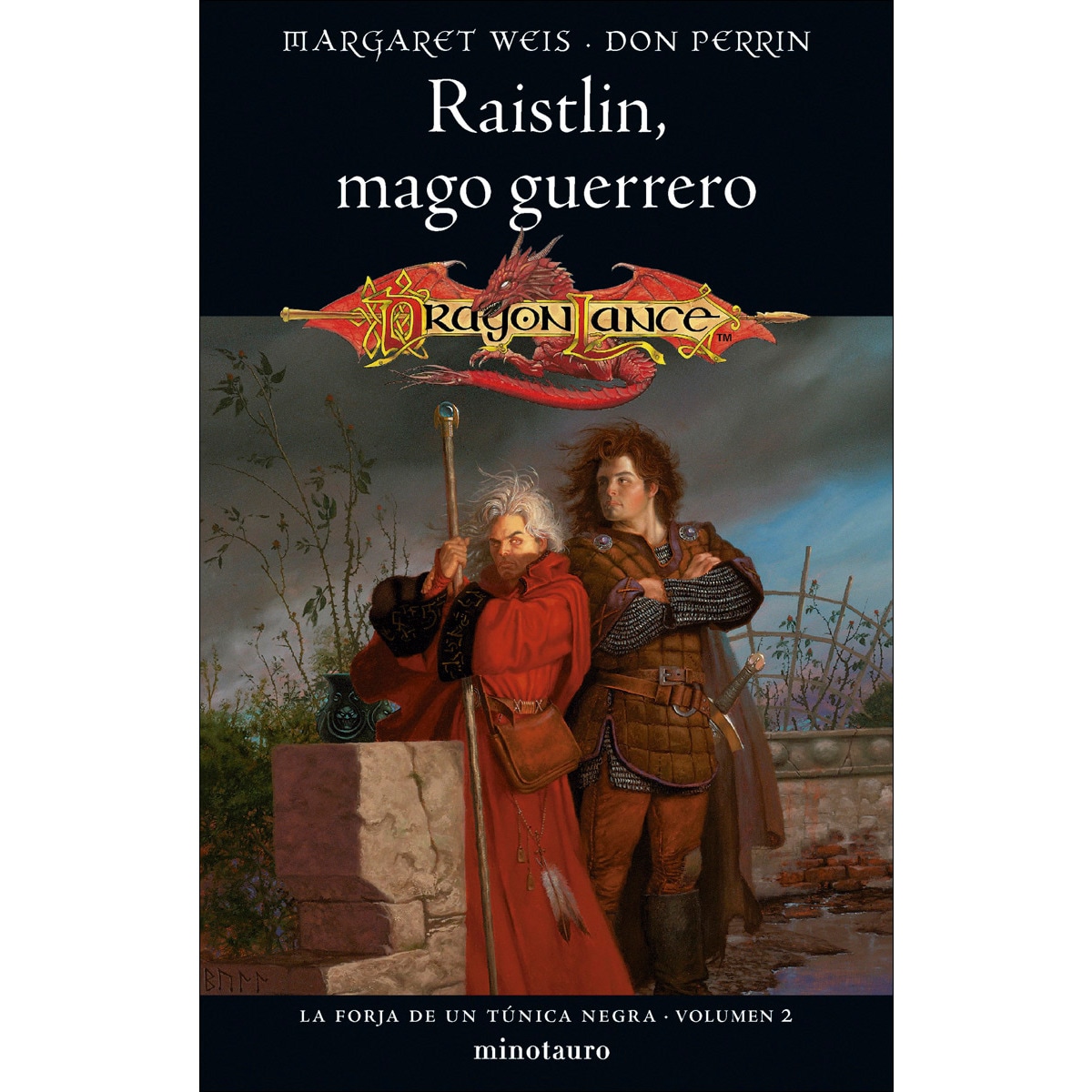 Imagem 0 de La forja de un Túnica Negra nº 02/02 Raistlin, mago guerrero (Capa mole com abas)