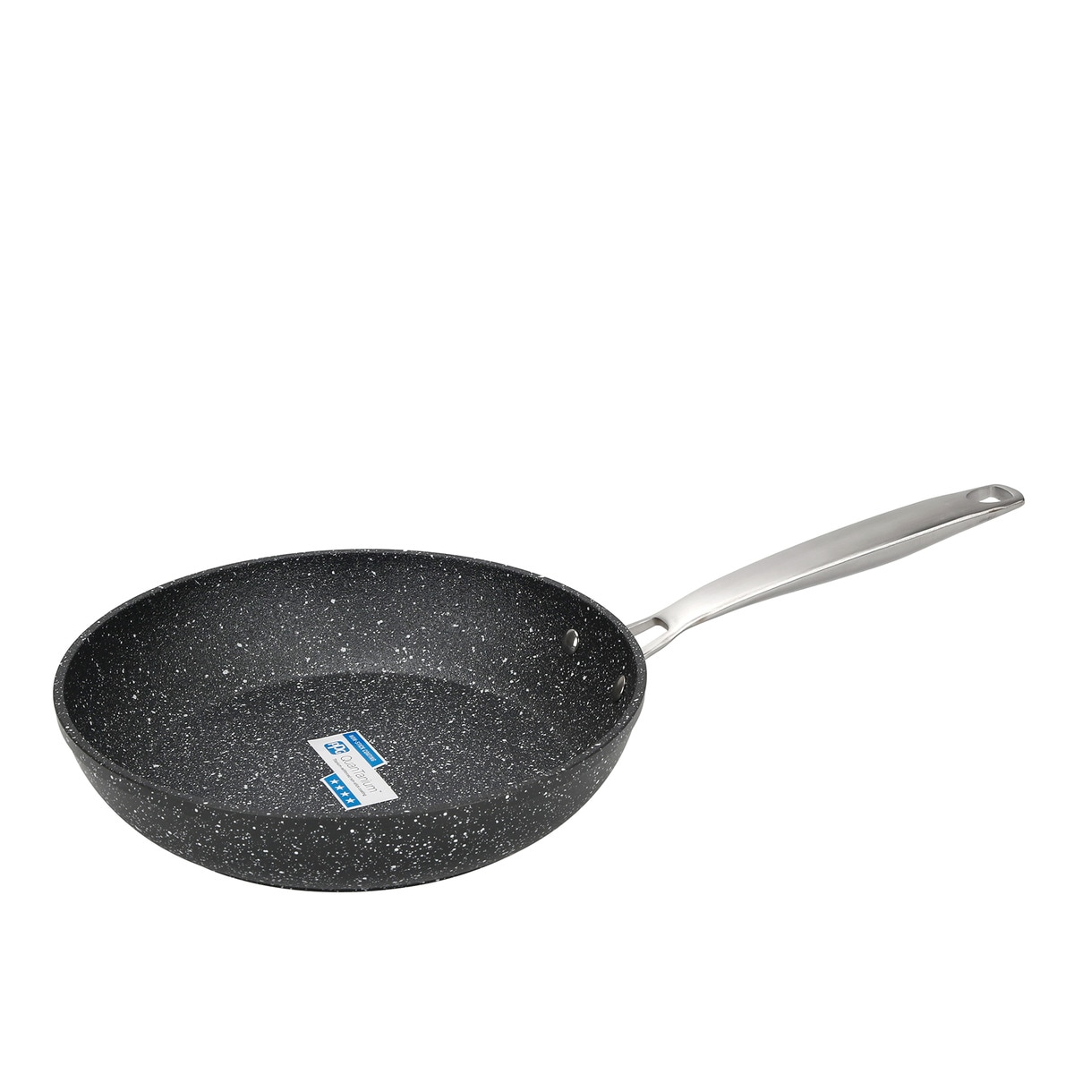 Sartén de aluminio forjado Efecto piedra rugoso Gravity El Corte Inglés Negro-1