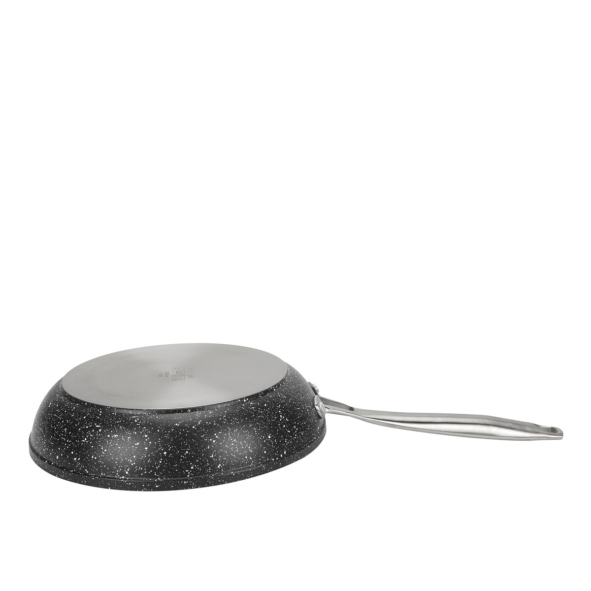 Sartén de aluminio forjado Efecto piedra rugoso Gravity El Corte Inglés Negro-2