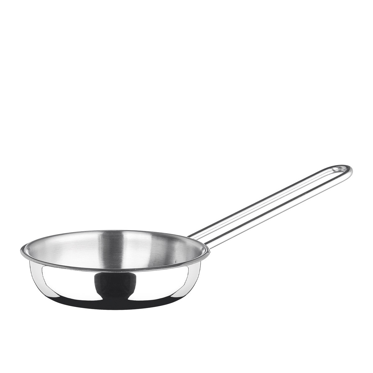 Sartén sin antiadherente Mini Inoxibar Acero-1