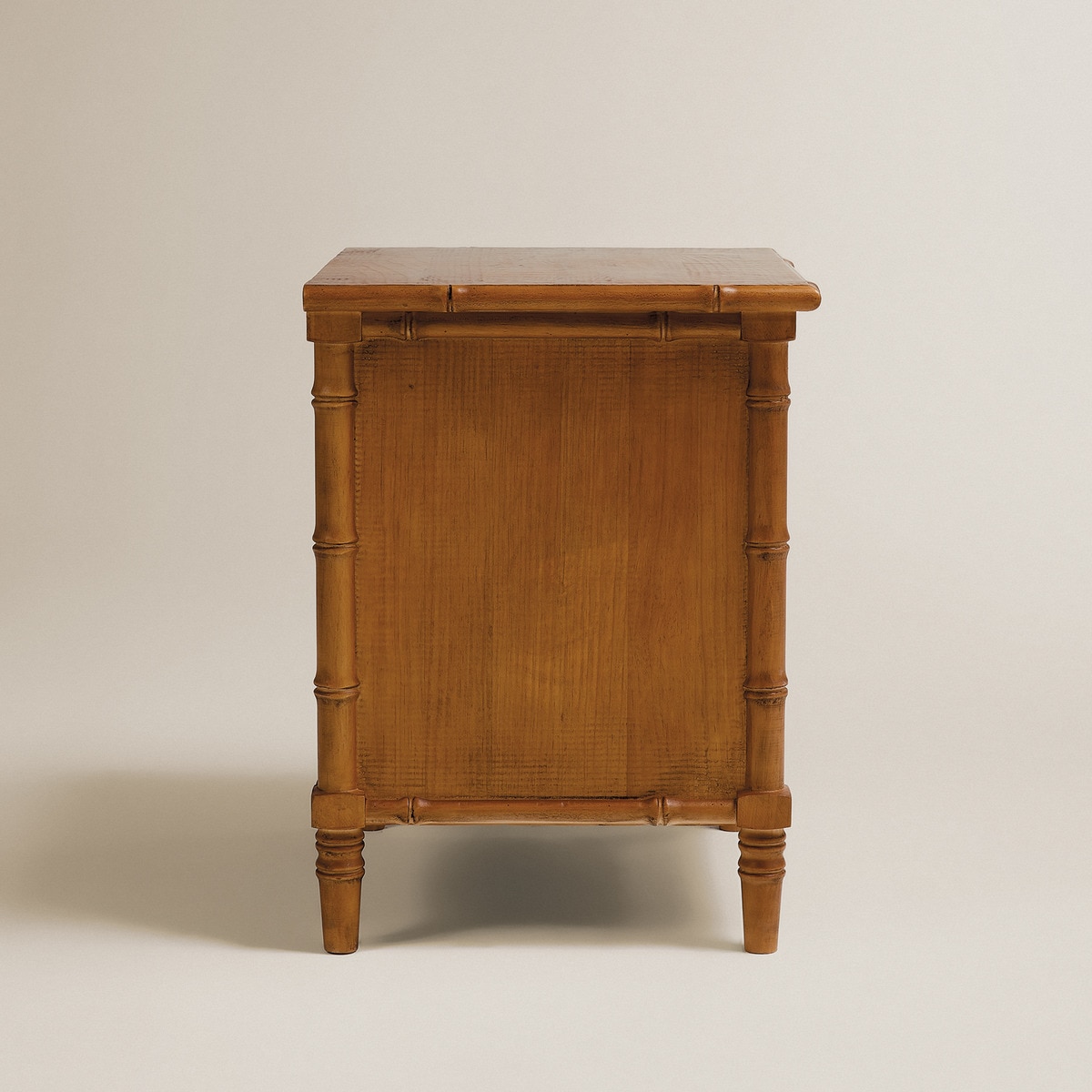 Mesa Auxiliar de Pinho Bamboo Natural-4