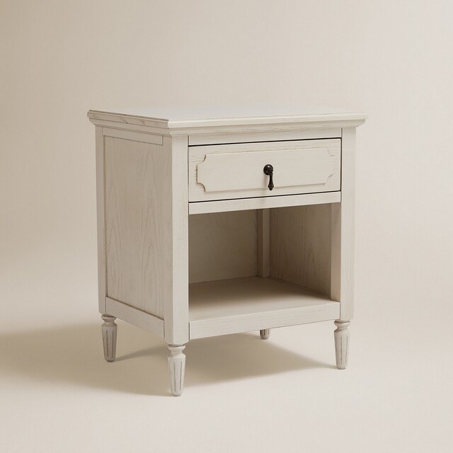 Imagen 0 de Mesita de noche de madera de roble con cajón Bourne El Corte Inglés